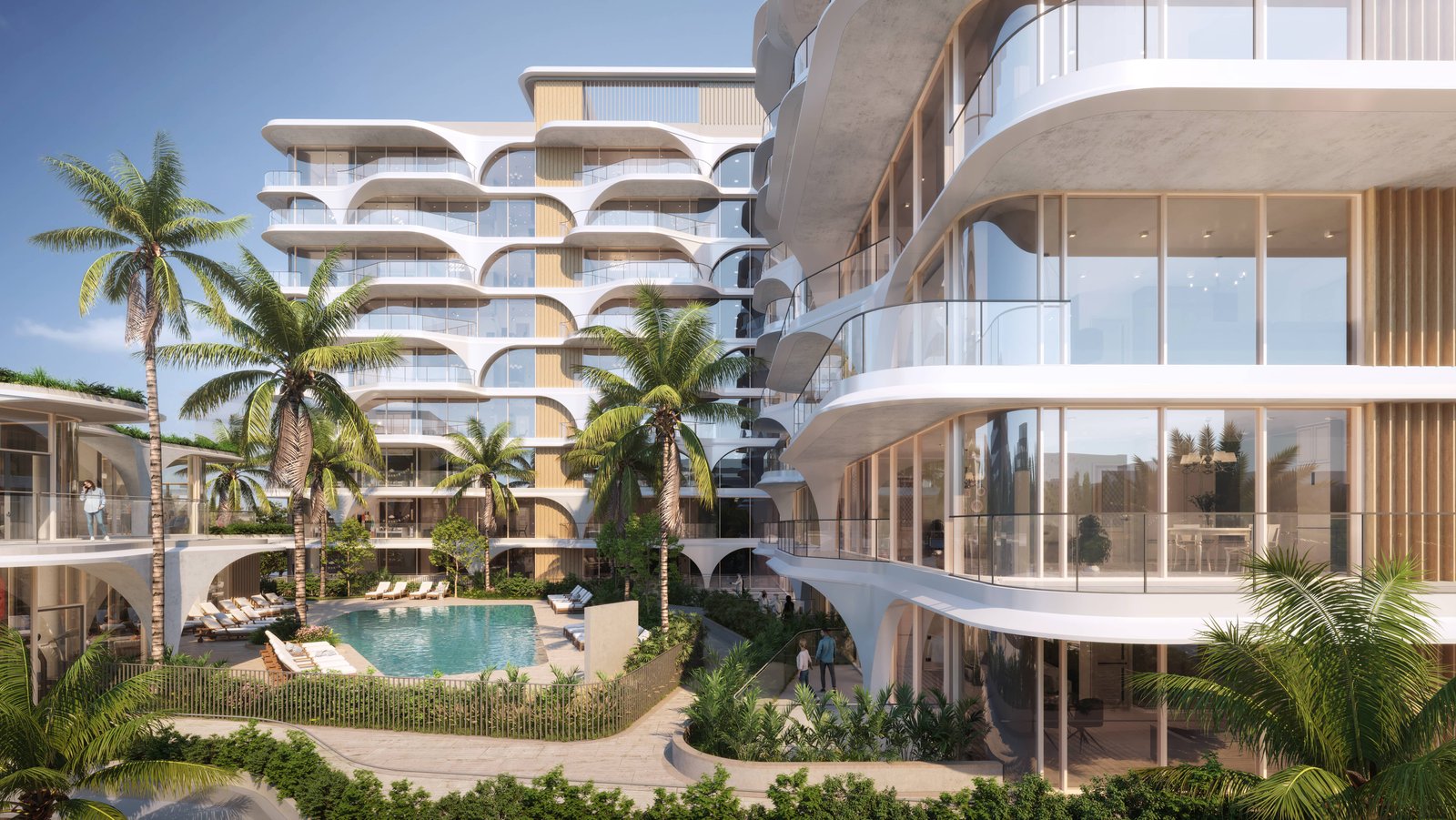 Mamsha Gardens residences highlighting premium coastal lifestyle and elegant finishes