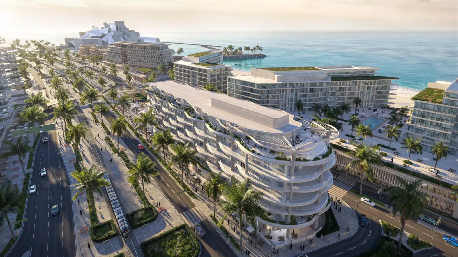 Mamsha Palm by Aldar at Saadiyat Island Abu Dhabi luxury waterfront residences